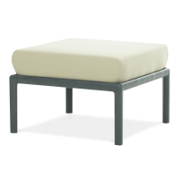 GARDA Antracit set pouf