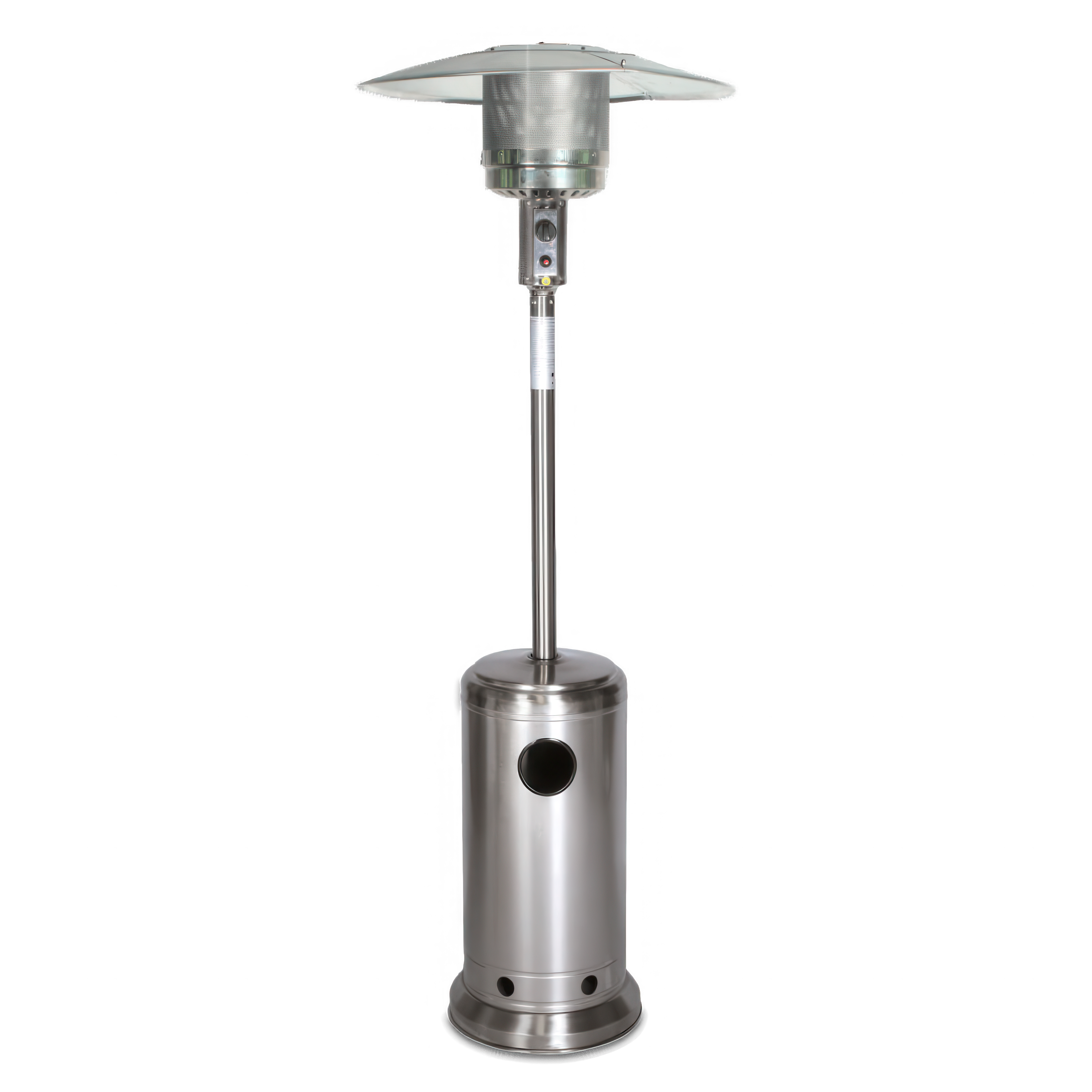 Umbrelă de încălzire cu gaz din oțel inoxidabil POWER 13 kW