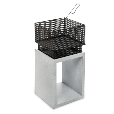 Șemineu de grădină OHIO 35x35