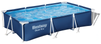 Rack dreptunghiular Steel Pro Pool 3 x 2 x 0,6 m - BESTWAY 56404