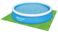 Flowclear 78 x 78 cm Covor de piscină pliabil Flowclear - BESTWAY 58636