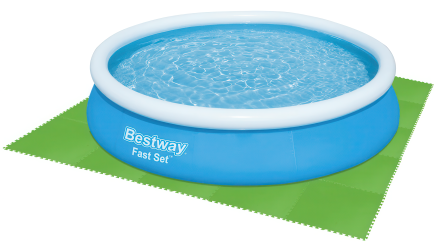 Flowclear 78 x 78 cm Covor de piscină pliabil Flowclear - BESTWAY 58636
