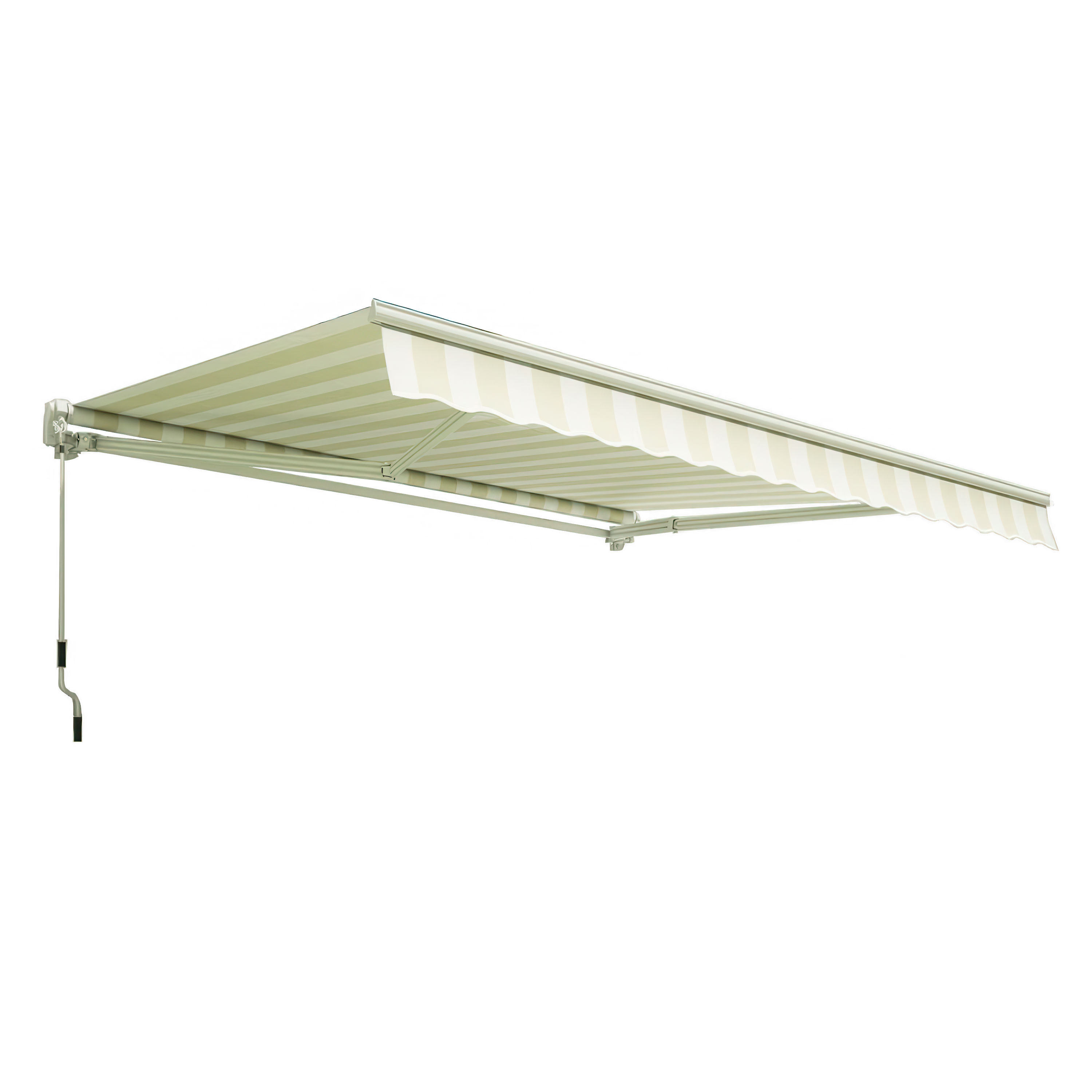 Copertină de balcon CLASSIC 300x250 White/Taupe - Gutroof