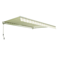 Copertină de balcon CLASSIC 300x250 White/Taupe - Gutroof