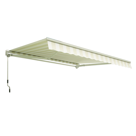 Copertină de balcon CLASSIC 300x250 White/Taupe - Gutroof