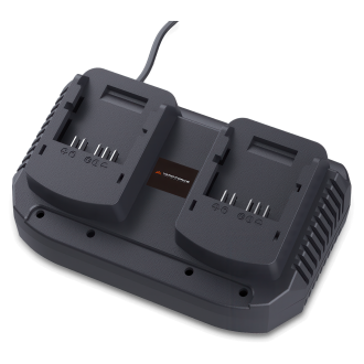 Încărcător cu două porturi pentru acumulatori 20V YF-ALC40D - YARD FORCE