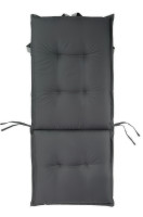 Pernă pentru șezlong cu spătar Smoke Grey 116x51cm reversibilă - MOODME