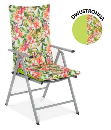 Pernă pentru șezlong Exotic Green cu două fețe 116x51cm - MOODME