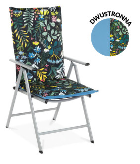 Wing Blue 116x51cm pernă cu două fețe pentru șezlong de grădină - MOODME