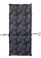 Pernă pentru șezlong de grădină 116x51cm Azure Orchid reversibilă - MOODME