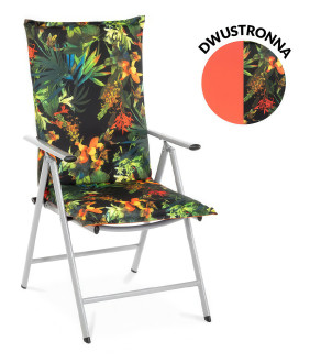 Orange Passion pernă pentru șezlong cu două fețe 116x51cm - MOODME