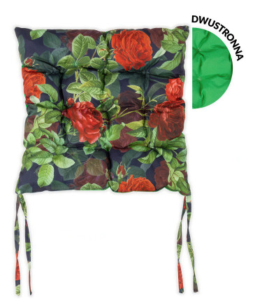 Pernă pentru scaun de grădină cu două fețe 40x40cm Rose Garden - MOODME