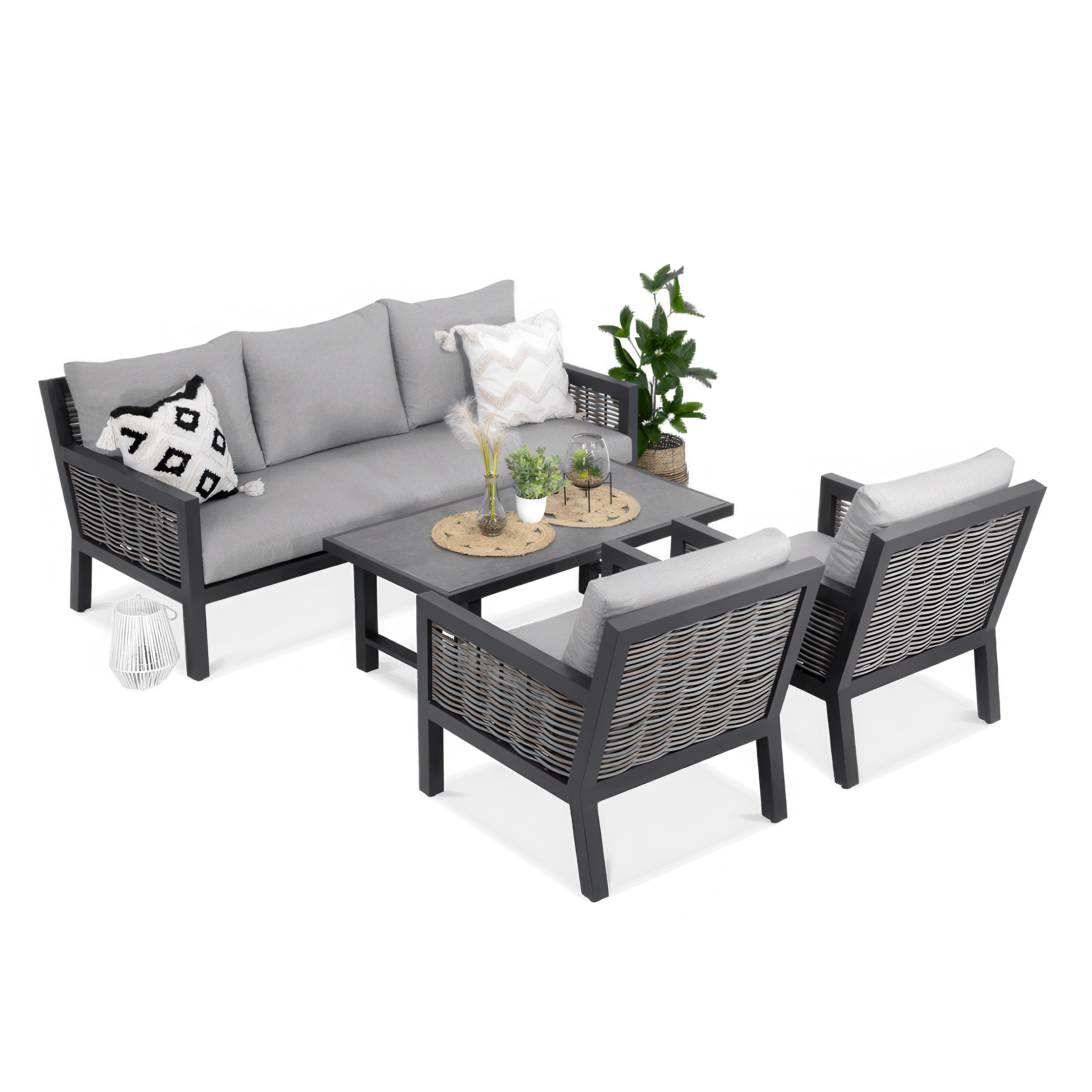 Mobilier de terasă OLYMPIA Caffe Grey - FURRORE