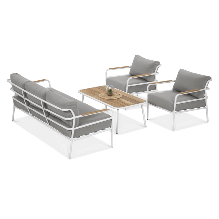 ORCHID Caffe White set de mobilier de terasă - FURRORE