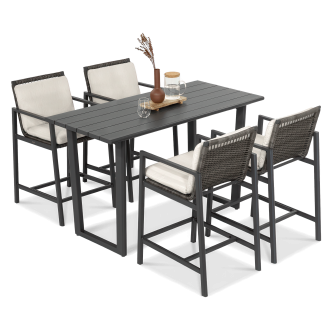 LOTUS Set bar gri închis - FURRORE