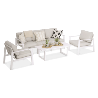 Mobilier lounge LOTUS Caffe Alb - FURRORE