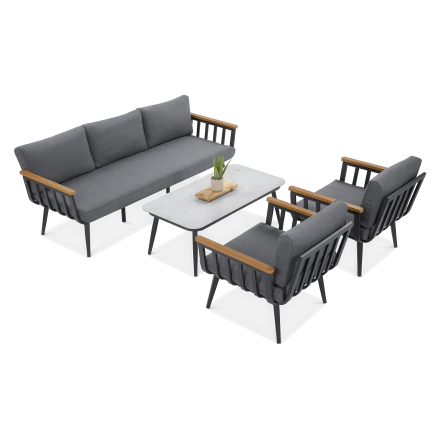 Mobilier de balcon STELLA Caffe Grey - FURRORE