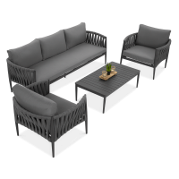 Set de grădină MONZA Caffe Grey - FURRORE