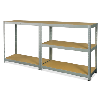 BEST GALVA Raft metalic cu 5 rafturi 175 kg/ raft - METALKAS