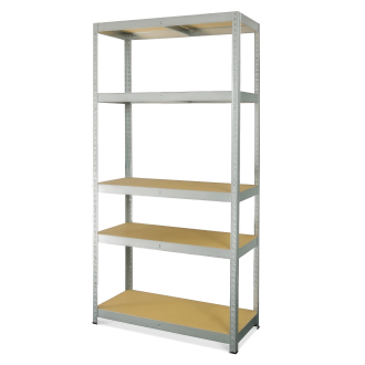 Raft metalic zincat R175 5 rafturi 180x90x40cm - METALKAS