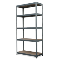 Raft de depozitare galvanizat R265 180x90x45cm 5 rafturi - METALKAS