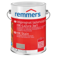 Impregnat do drewna HK-LAZURA 0,75 srebrnoszary - REMMERS