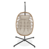HARMONY Fotoliu suspendat de grădină bej - FOCUS GARDEN