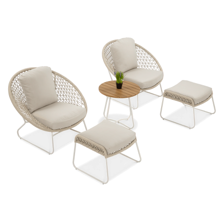 Set de mobilier de grădină AMANTI DUO Light Beige - FURRORE