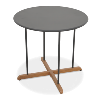 Masă de grădină RONDA, diametru 50 cm - FOCUS GARDEN