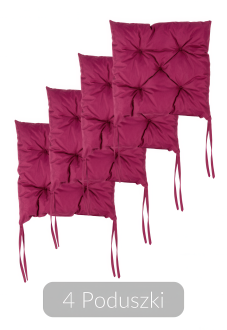 Set de perne pentru scaune de grădină 4 bucăți Dark Carmin - MOODME