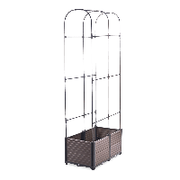 Cutie de cultivare + suport rotunjit GROW ROUND SET 84x42x180cm - CULTIVO