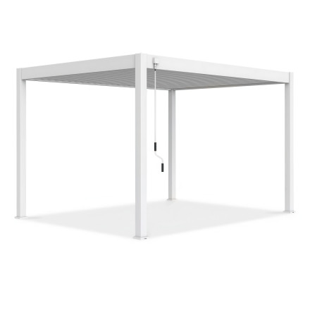 Pergolă de grădină pentru terasă ELEGANCE 3x4 Alb - Gutroof