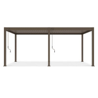 Pergolă de grădină ELEGANCE 3x6 Taupe - Gutroof