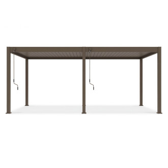 Pergolă de grădină ELEGANCE 3x6 Taupe - Gutroof