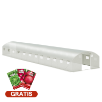 Tunel PODWÓJNE Drzwi 4x12x2 - 48m2 Biały