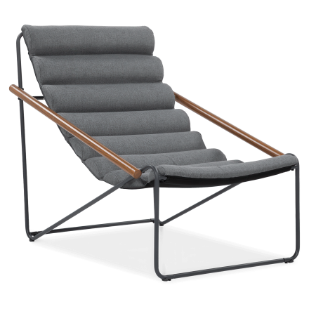 Fotel balkonowy ART Dark Grey - Focus Garden