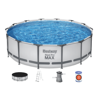 Piscină supraterană, rotundă din oțel Pro Max set 4,27 x 1 m - BESTWAY 56950
