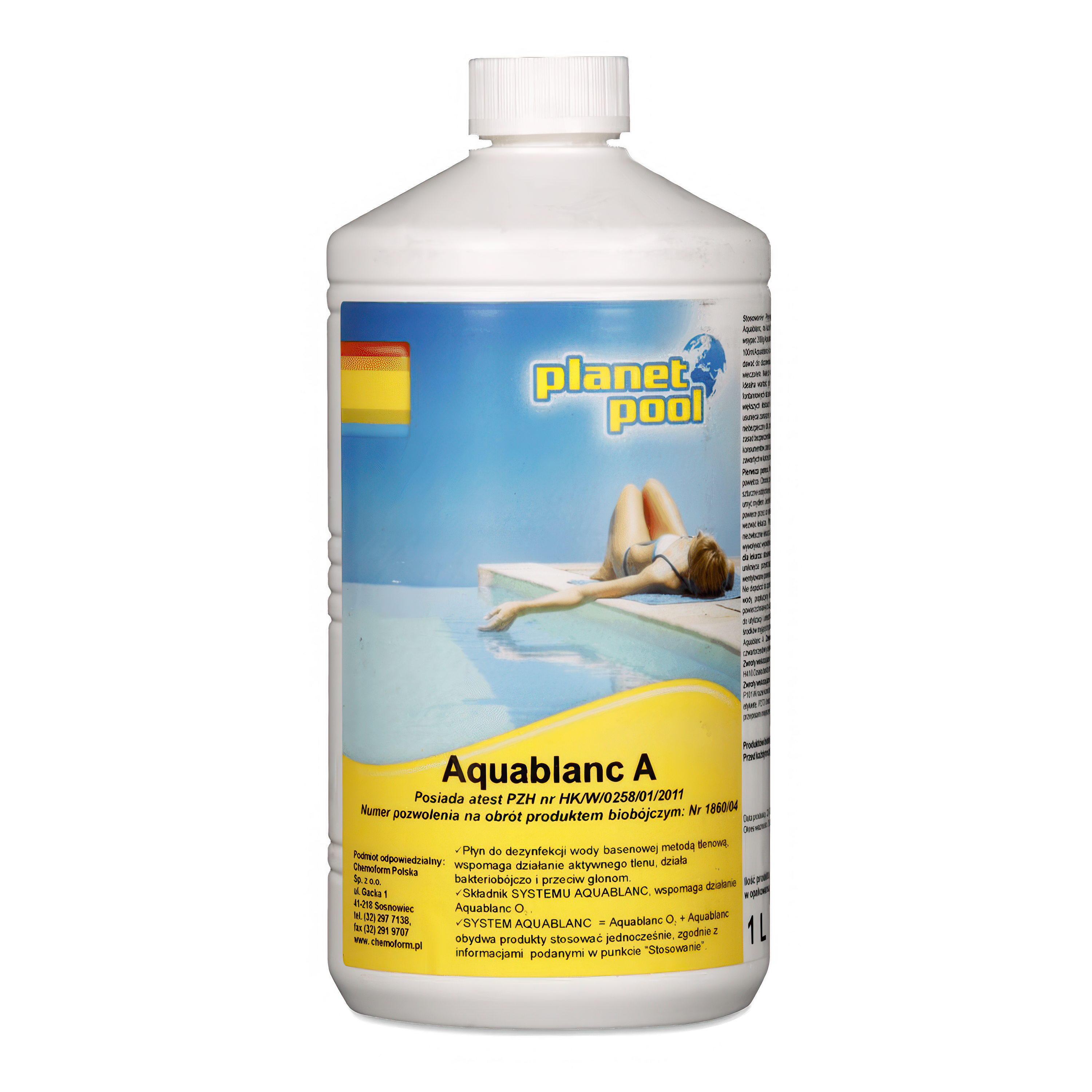 Activator de oxigen activ Aquablanc A 1L - CHEMOFORM