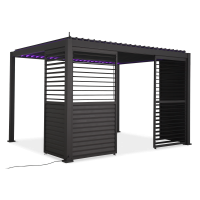 Panou pergolă PREMIUM 4m antracit, reglabil - GUTROOF