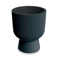 Ghiveci de flori MILLY 39x45cm antracit - PROSPERPLAST