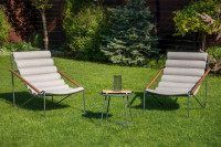 ART Gri deschis 2+1 set de mobilier pentru balcon - Focus Garden