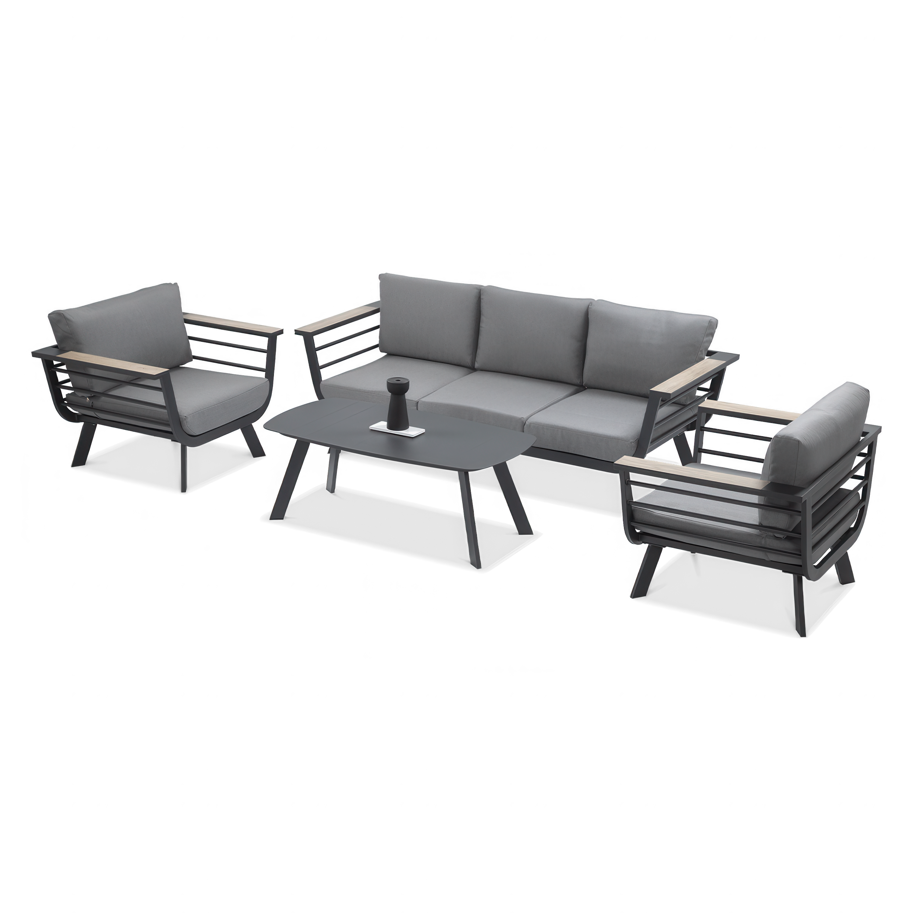 Set de grădină ASPEN CAFFE Gri - Furrore