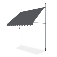 Copertină de balcon EASY Grey 250x130cm - Focus Garden