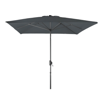 balkonowy parasol w kolorze antracytowym od doppler