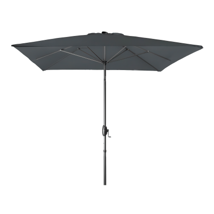 balkonowy parasol w kolorze antracytowym od doppler