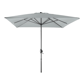 Szary parasol balkonowy Doppler