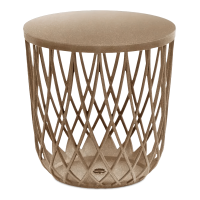 Uniqubo Eco Masă coș din lemn 45x45x45cm, natura ECO- PROSPERPLAST