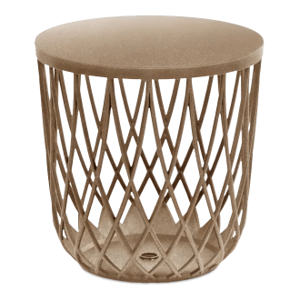 Uniqubo Eco Masă coș din lemn 45x45x45cm, natura ECO- PROSPERPLAST