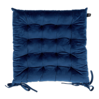 Pernă pentru scaun PIERRE 43x43, albastru marin - MOODME