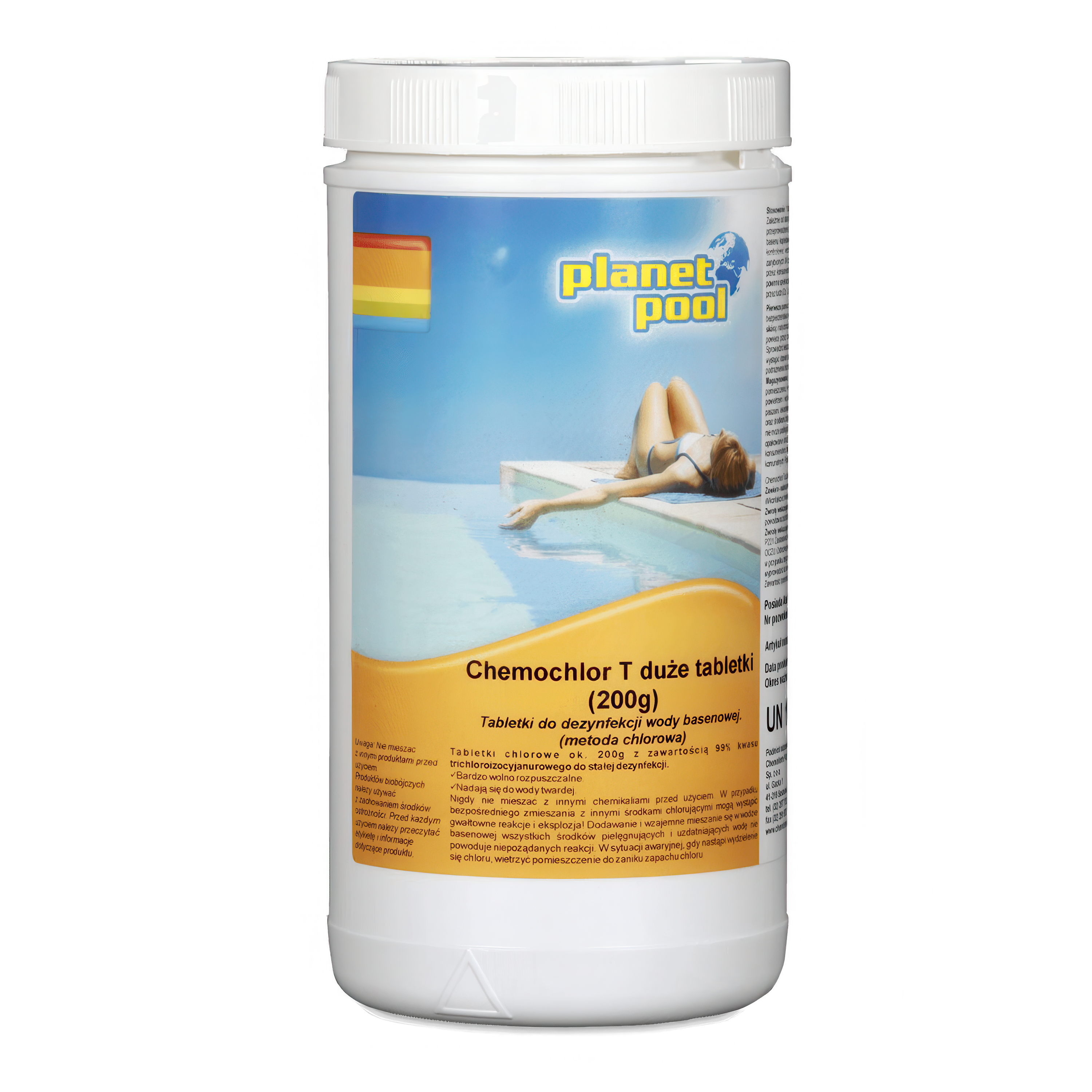 Clor pentru piscină în tablete chemochlor T 1kg - CHEMOFORM